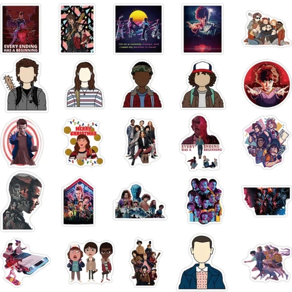 52 Stranger Things Stickers - Picture 2 of 6